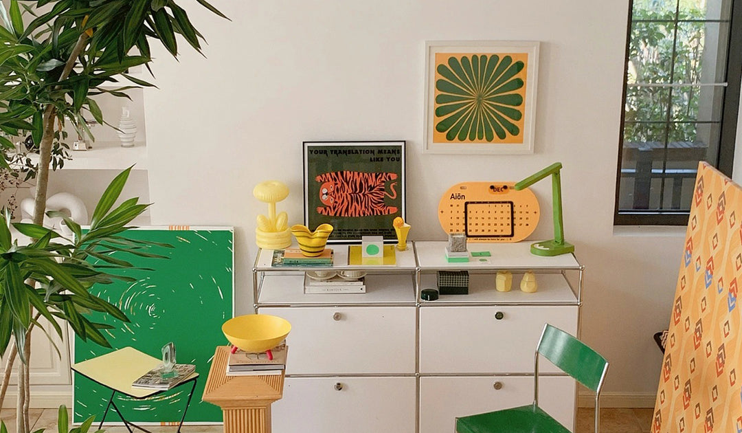 Living Room Décor Ideas: Yellow And Green Warm Up The Winter