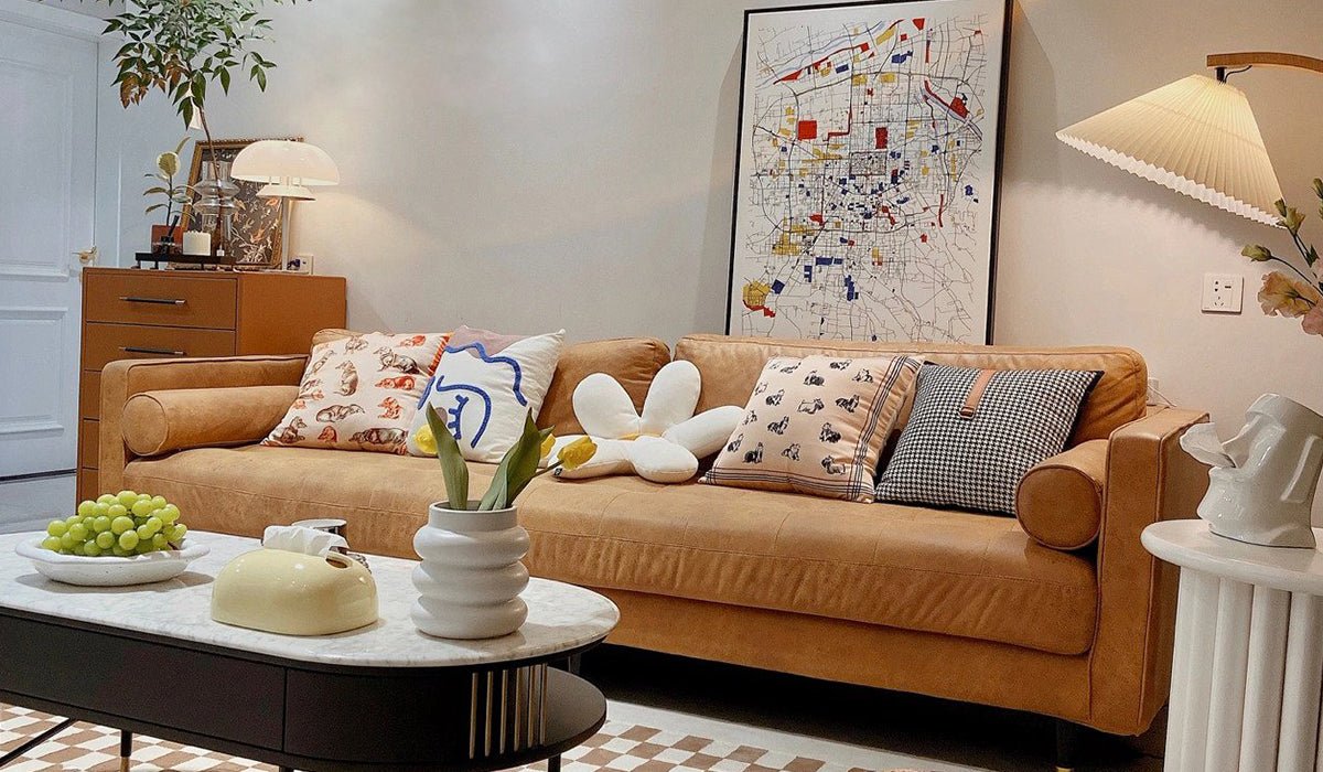 Ting Porcelain Ideas 01 : Warm Color Living Room Decoration - Tiny Porcelain