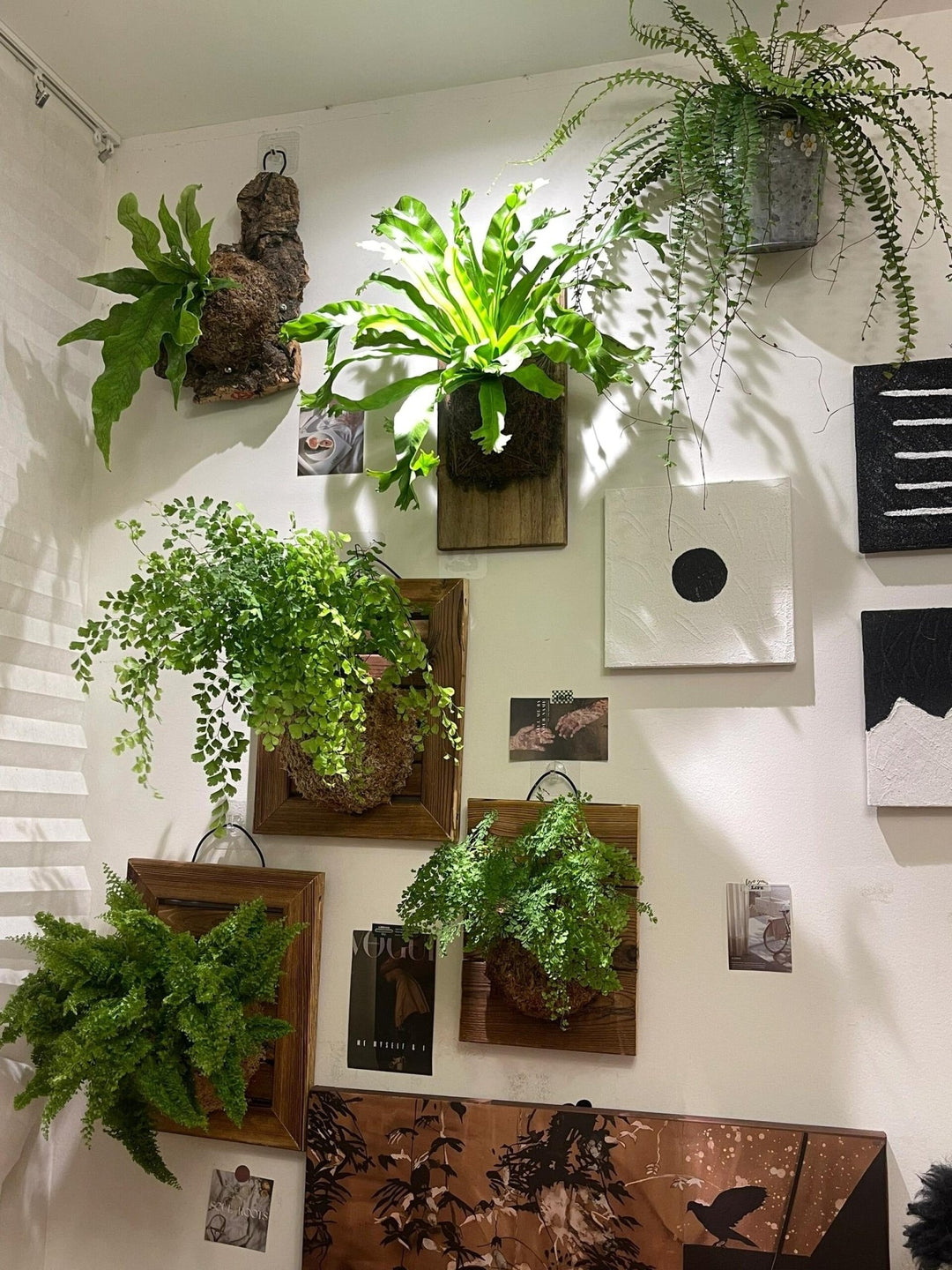 Transform Your Space with Wood Wall Art Decor and Indoor Plants - Tiny Porcelain