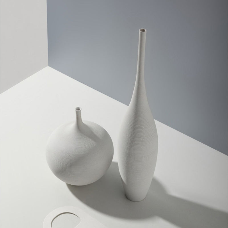 White Ceramic Vase