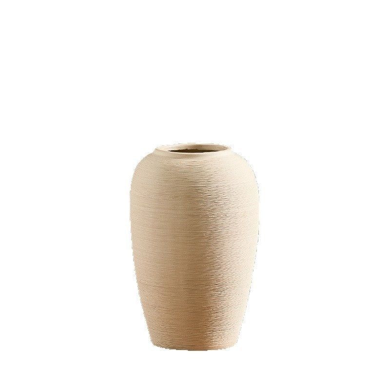 Vintage art ceramic vase in large, medium, and small sizes – handmade sculptural ceramics for modern and minimalist home decor
