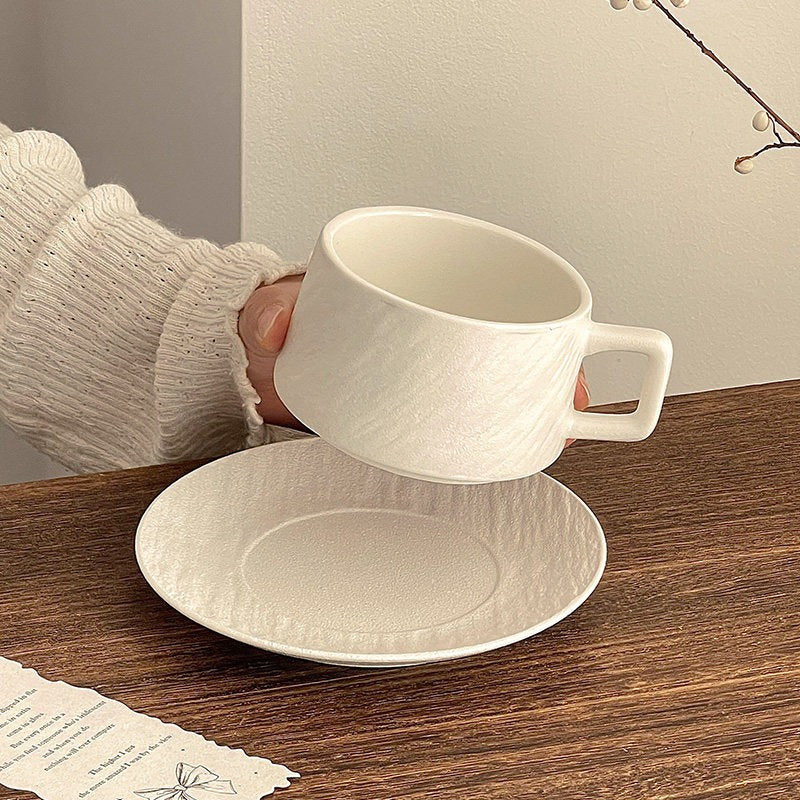 Ceramic Coffee Cup Dish Set Good-looking European Style