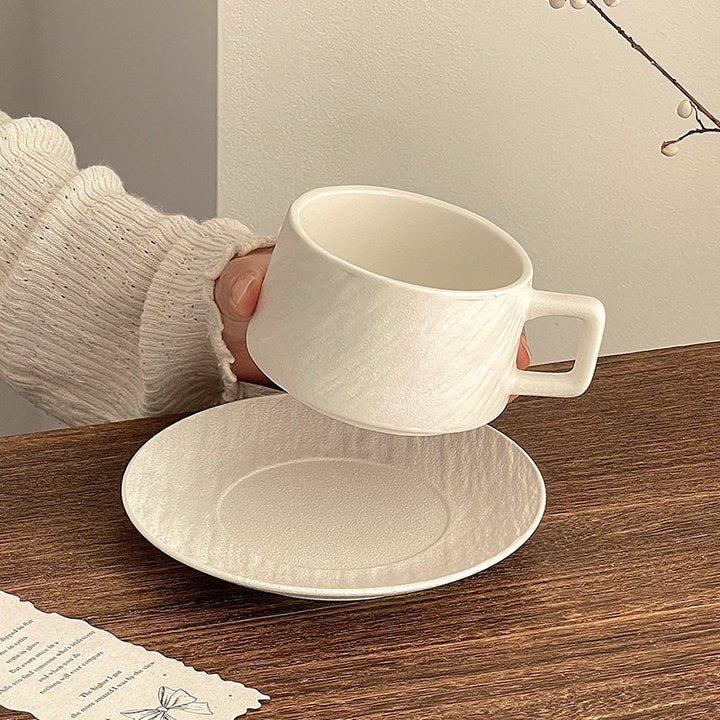 Ceramic Coffee Cup Dish Set Good-looking European Style