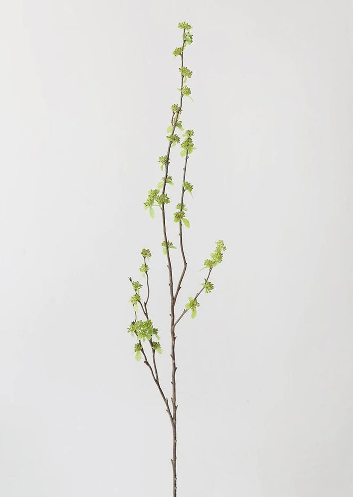 Artificial Branch with Green Buds - 40"