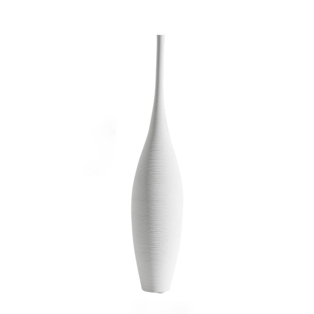 Ceramic White/Black Vase Minimalist Style Table Vase - Tiny Porcelain