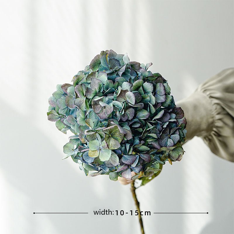 Dried Flower Dried Hydrangea Home Decorative Flower Blue - Tiny Porcelain