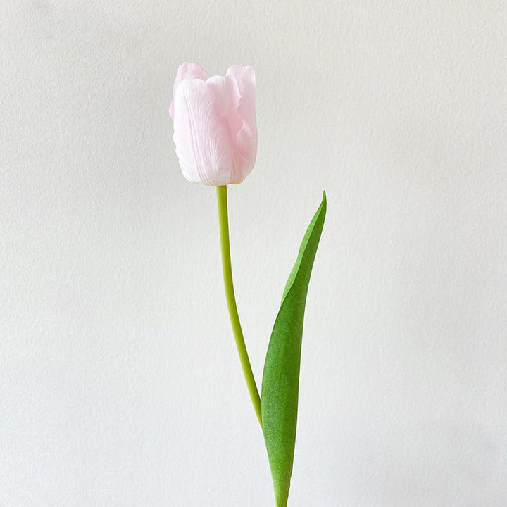 Elegant Artificial Tulip Bouquet – Realistic Home Décor Flowers - Tiny Porcelain