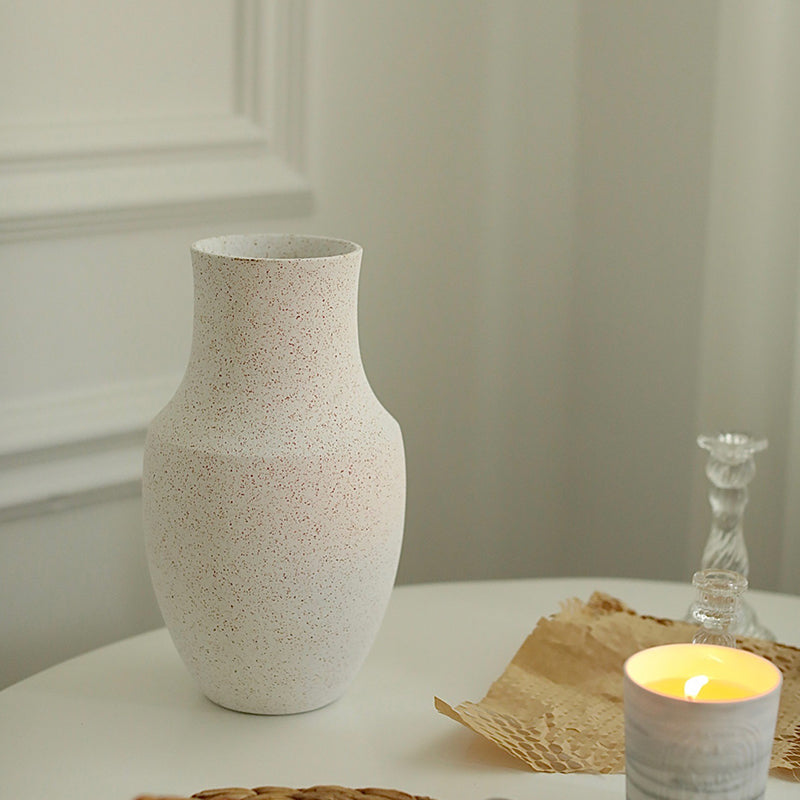 OLI High Ceramic White Vase