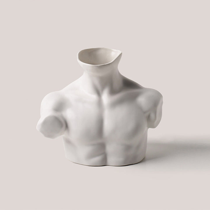 Body Shaped Ceramic Vase  Decorative Statue