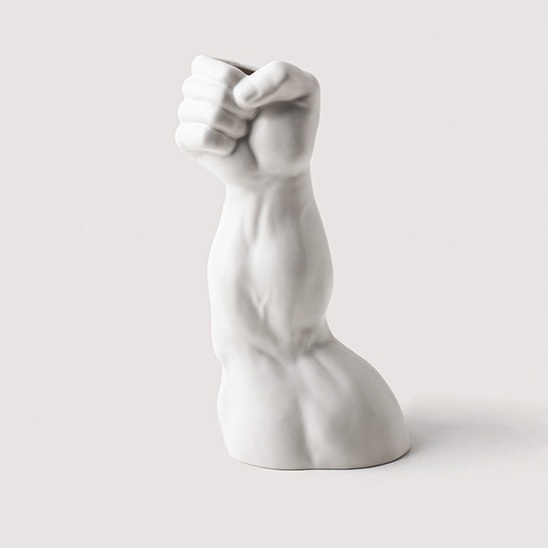 Body Shaped Ceramic Vase  Decorative Statue