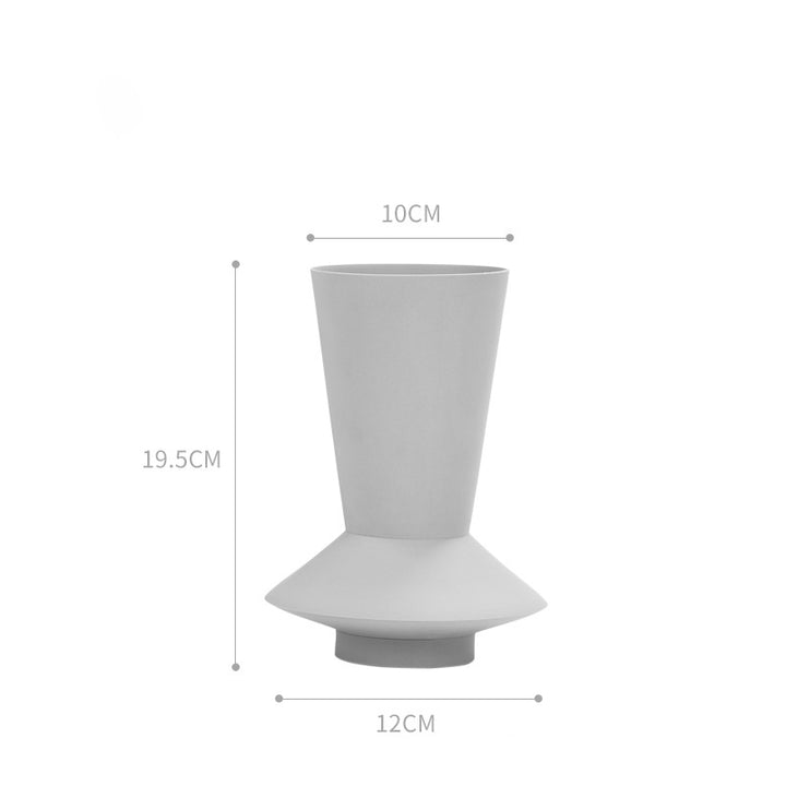 Art Design Shape Ceramic Vase Home Decoration Craft Table Decorative Accessory